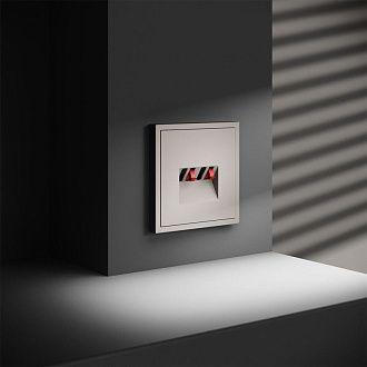 Розетка акустическая встраиваемая Voltum S70 4-местная, кашемир пластик Soft touch VLS060303