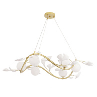 Светильник 91 см, Crystal Lux COLIBRI SP6 GOLD, золото