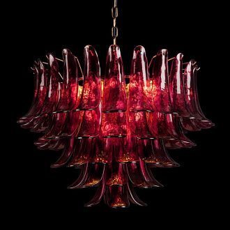 Подвесная люстра 80 см, Loft IT Lilou 10600/800 Burgundy, бронза
