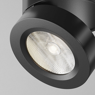 Накладной светильник 10*10*5,5 см, LED, 12W, 4000К, Maytoni Technical MAGIC C022CL-12W4K-B-1 черный
