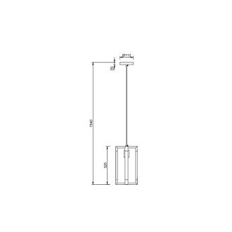 Подвесной светильник Vele Luce Palermo VL5023P11, хром