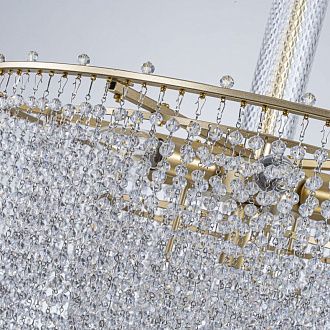 Люстра на штанге 55 см, Favourite Fringe 4762-7P, золото