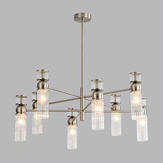 Люстра *74*72,5-72,5 см, 8*E14*40W, Lumion Denver LUM8277/8, стальной; серебристый