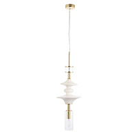 Светильник 20 см, Crystal Lux VALENCIA SP1.4 GOLD, золото