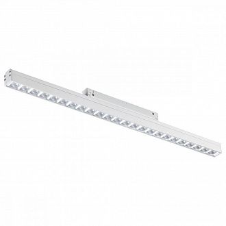 Трековый светильник 49 см для низковольного шинопровода Novotech Flum 358419, LED, 4000K, черный