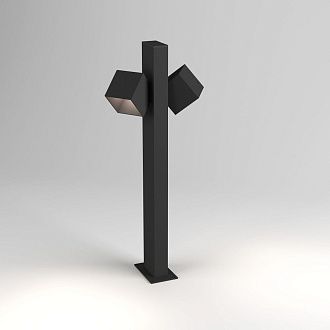 Светильник садово-парковый светодиодный 81 см, 10W, 4000K, Elektrostandard Fjord 35195/F, черный