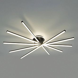 Светильник 120 см, 150W, 3000-5500K, 25 м2 Citilux TRENT CL203651 LED, черный