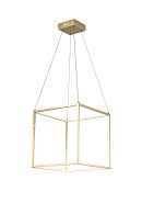 Люстра 45*45*120 см, 12 лент.*LED*55W, K, Lucia Tucci Exo EXO 3350.440 gold, золотой