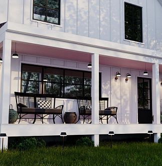 Светильник светодиодный 15 см, 10W, 4000K, NovoTech STREET GONNA 358459, черный