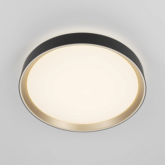 Светильник 40 см, 48W, 3000-5000K с пультом Citilux CL751351G BOSS Черный+Золото LED