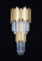 Бра L175 x W300 x H640, мм, 5*40W (200W), BRS CP+CL(Латунь) NewRgy W5201A/5A BRS CP