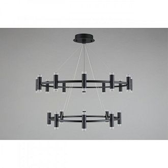 Каскадная люстра 83*60-120 см 200W, 3000K, Aployt Klarcia APL.037.03.200, черный