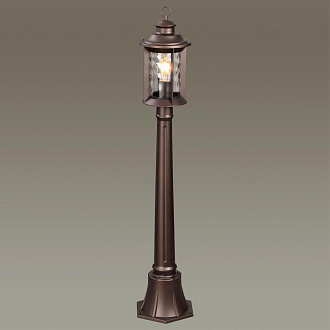 Уличный светильник Odeon Light Mavret 4961/1F Коричневый
