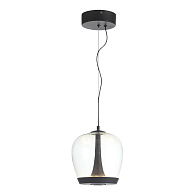 Подвесной светильник 20*200 см, LED, 17W,  3000К, ST-Luce Ripple SL6014.423.01 черный
