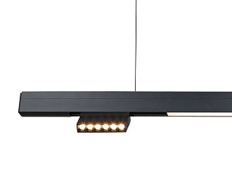 Светильник 150 см, 34W, 4000K, Kink Light 07617A,19, черный