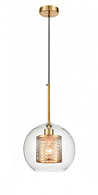 Подвесной светильник  25*120 см, 1*E27 латунь Vele Luce Coro VL5524P21