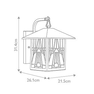 Настенный фонарь Quoizel, Арт. QZ-INGLENOOK2-M