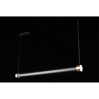 Линейный светильник 126,5*9*50-130 см 29W, 3000K, Aployt Meri APL.657.03.29, черный