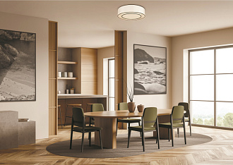 Светильник 52 см, Maytoni MOD613CL-03W, белый-черный