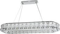 Люстра подвесная 120 см, 120W, 3000-6000K, Stilfort 4037/09/12PL, хром