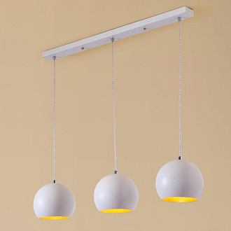 Подвесной светильник Citilux Оми CL945130 белый 3*Е27 диаметр 6 см