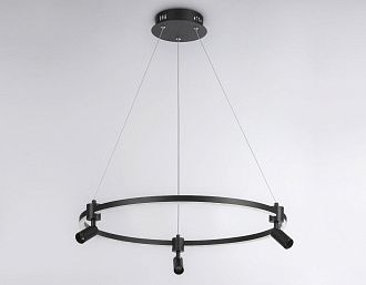 Светильник подвесной 60*6,5*120 см, LED 54W, 3000К, черный Ambrella Comfort LineTech FL5293