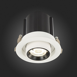 Встраиваемый светильник 9 см, 12W 3000K ST LUCE Встраиваемые светильники ST702.238.12 Белый, вр 7,5 см