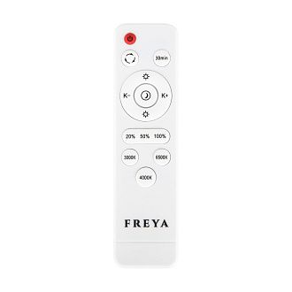 Потолочный светильник 50*50*-8 см, *LED*75W, K, Freya  FR6084CL-L82B, Черный