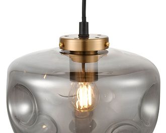 Подвесной светильник  22*144 см, 1*E27 черный, бронза Vele Luce Alieno VL5352P21