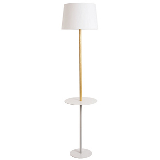 Торшер Arte Lamp Connor A2102PN-1WH, белый