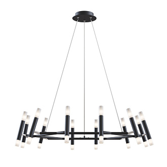 Подвесная люстра Maytoni Vigo MOD031PL-24B черный, диаметр 99.5 см