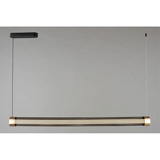 Линейный светильник 126,5*9*50-130 см 29W, 3000K, Aployt Meri APL.657.03.29, черный