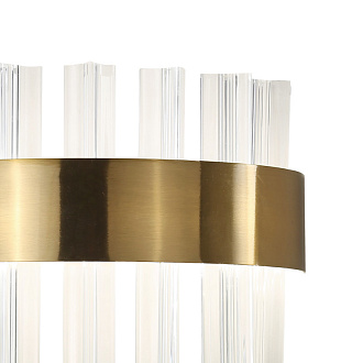 Бра Favourite Placerat 4012-1W, D110*W220*H150, золота, плафон состоит из объемных стеклянных элементов необычной формы