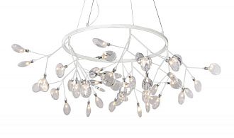 Светильник подвесной 105 см, Crystal Lux EVITA SP45 D WHITE/TRANSPARENT Белый