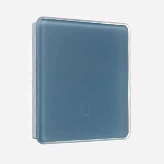 Радиовыключатель сенсорный HiTE PRO SN-R1 (Серо-голубой, закругленные углы) HPSW-SNR1-GB