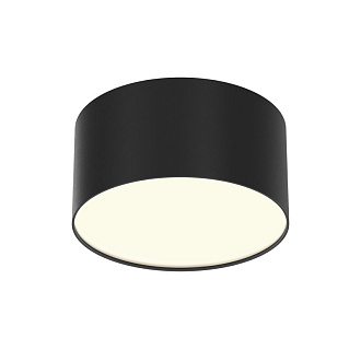 Накладной светильник 12*12*6 см, LED, 12W, 3000К, Maytoni Technical Zon C032CL-12W3K-RD-B черный