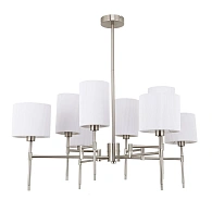 Люстра 81*81*51 см, 8*E14*40W, Arte Lamp Debora A4108LM-8SS, Матовое Серебро