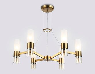 Подвесные люстры **22,5-108 см, 6*E14*40W, K, Ambrella Light High Light LH55114, латунь