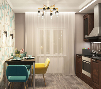 Подвесная люстра  67*99 см, 6*E27 черный Vele Luce Calma VL2122L06