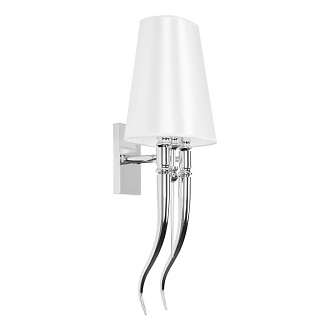 Настенный светильник 28*18*71 см, 2*E14*40W хром Loft It Brunilde 10207W/M Chrome