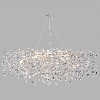 Люстра 120*45*150 см, 14 G9*40W, Odeon Light Delica, хром 4970/14