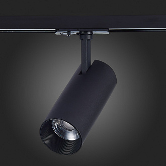 Трековый светильник 16*7 см, 20W, 4000K ST LUCE ST350.446.20.36 Матовый черный