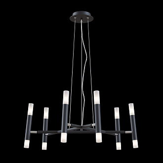 Подвесная люстра Maytoni Vigo MOD031PL-12B черный, диаметр 64 см