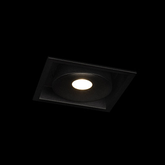 Встраиваемый светильник 10*8*8 см, 1*LED*12W 4000K LOFT IT Lucky 10321 Black черный