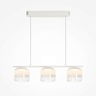 Подвесной светильник Maytoni MOD286PL-L12W3K 80*18*60-220 см, *LED*14W, 3000K, Maytoni Spirito MOD286PL-L12W3K, Белый