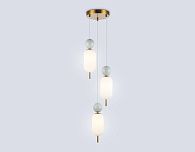 Подвесной светильник **- см, 3*G9*28W, K, Ambrella Light High Light LH53102, латунь