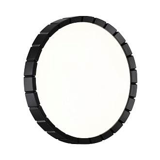 Cветильник 33,6*6,4 см, LED 30W, 4000 К, IP43, белый/черный, пластик Sonex Atabi Black, 7649/CL