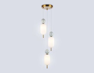 Подвесной светильник **- см, 3*G9*28W, K, Ambrella Light High Light LH53102, латунь