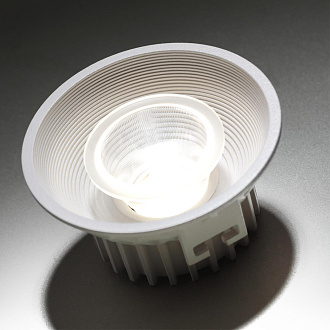 Встраиваемый светильник 10.5/9.5 см, LED 15W, 4000К, IP20, 1600 Lm Novotech SPOT 358789