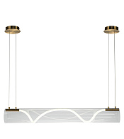 Люстра 1200*150-1200, LED, 40W 4000K NewRgy LED 17171-L1200 GD COPPER GOLD, Латунь/Золото